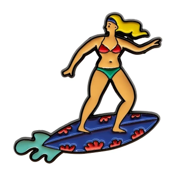 Pin surferka