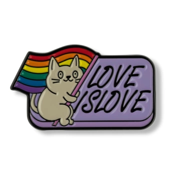 Pin "Love is Love"