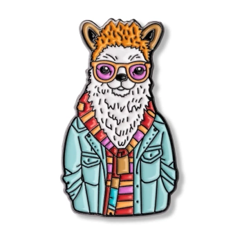 Pin hipsterska lama