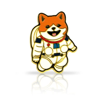 Pin shiba w kosmosie