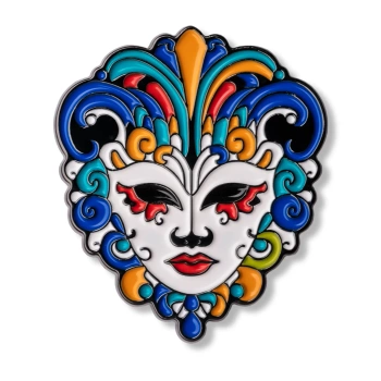 Pin kolorowa maska 03