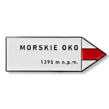 Pin strzałka Morskie Oko