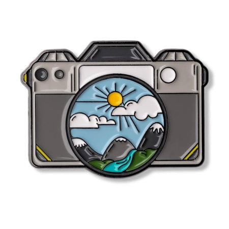 Pin aparat fotograficzny