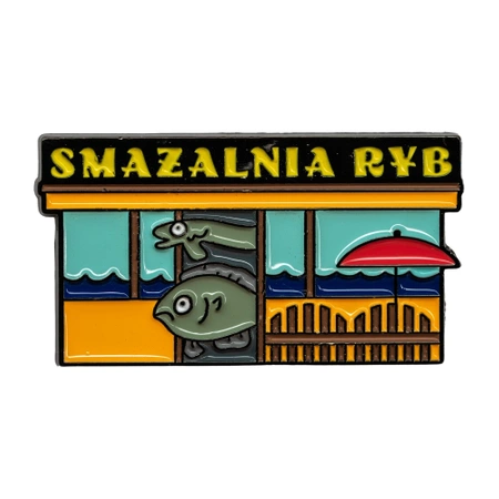 Pin smażalnia ryb