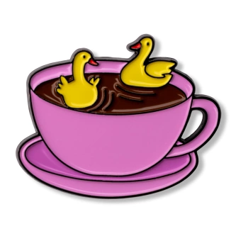 Pin kaczki w filiżance