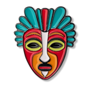 Pin kolorowa maska 01