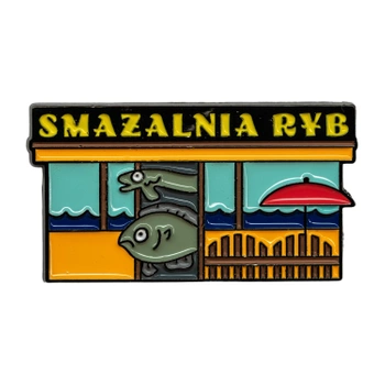 Pin smażalnia ryb